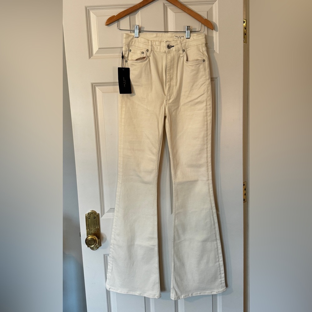 rag & bone Cream Women Jeans